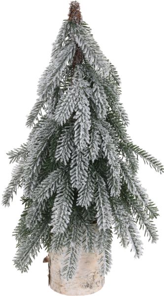 Künstlicher Weihnachtsbaum mit Schnee, H: 60 cm