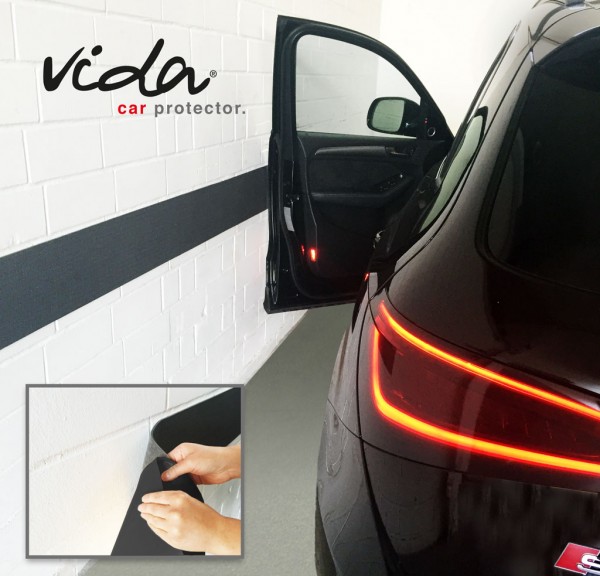 Vida Car Protector Autotürschutzleiste Kantenschutz Garage 20 x 200 cm
