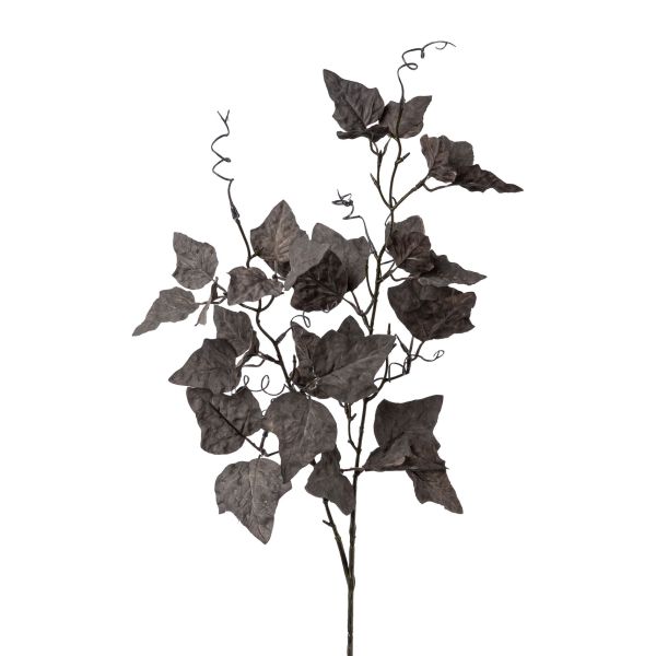 Efeuzweig x 2, 86 cm, anthrazit