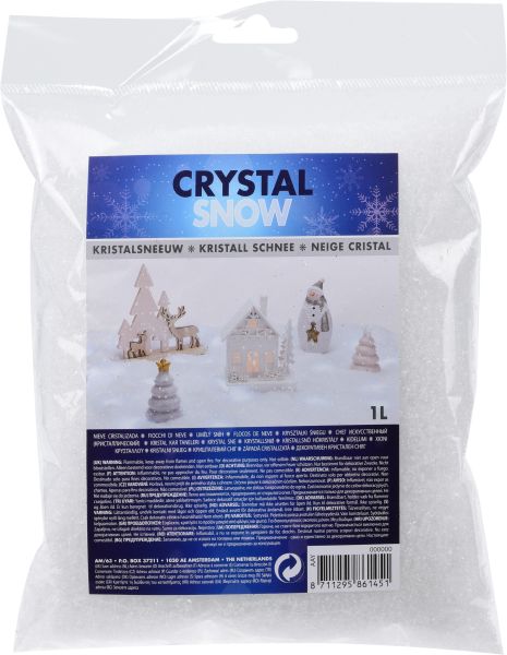 Kristall-Streuschnee 1 Liter